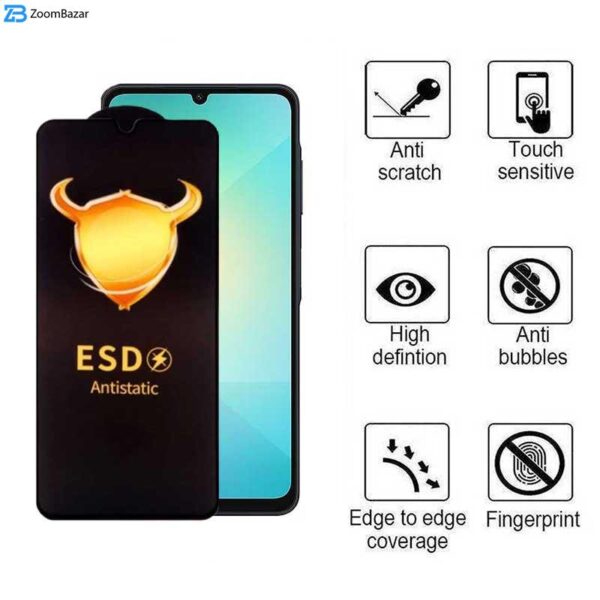 محافظ صفحه نمایش اِپیکوی مدل Golden ESD مناسب برای گوشی موبایل سامسونگ Galaxy A06/A06s/A05s/A05/F05