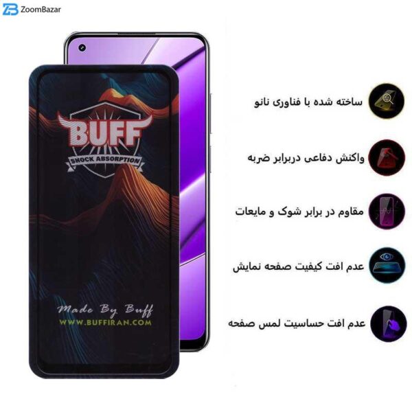 محافظ صفحه نمایش بوف مدل Mountain مناسب برای گوشی موبایل ریلمی 11 4G/10/9 Pro Plus/9/8 Pro/8/X7/X7 india/X7 Pro/V15 5G/Q2 Pro/Narzo 50 Pro