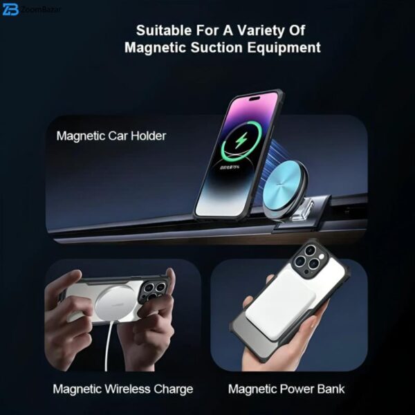 کاور ژاند مدل Magnetic Holder مناسب برای گوشی موبایل اپل iPhone 13 Pro Max