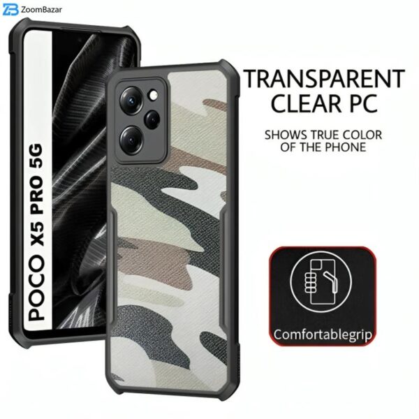 کاور ژاند مدل Xundd Camouflage مناسب برای گوشی موبایل شیائومی Poco X5 Pro 5G