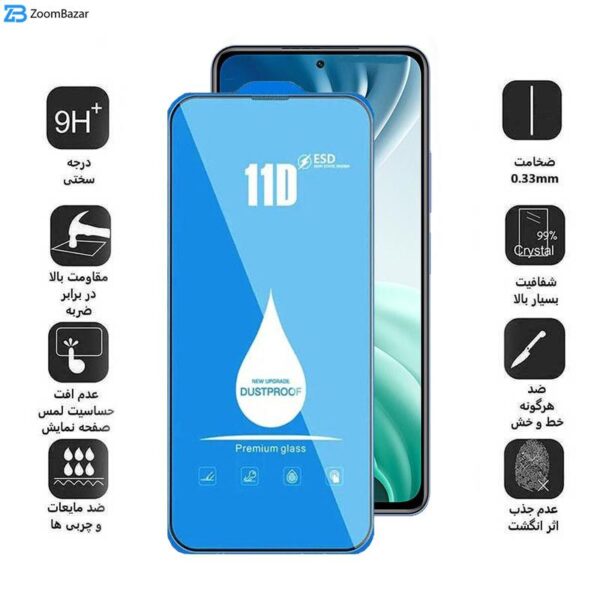 محافظ صفحه نمایش اپیکوی مدل Blue ESD مناسب برای گوشی موبایل شیائومی Mi 11i/ Mi 10i / Mi 11X/ Mi 11X Pro/ 11i/ 11i HyperCharge 5G