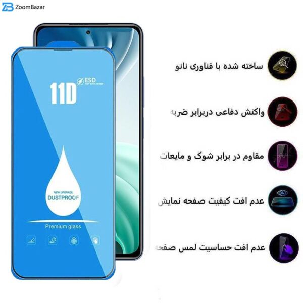 محافظ صفحه نمایش اپیکوی مدل Blue ESD مناسب برای گوشی موبایل شیائومی Mi 11i/ Mi 10i / Mi 11X/ Mi 11X Pro/ 11i/ 11i HyperCharge 5G