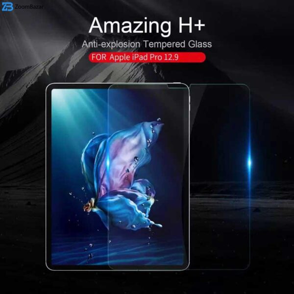 محافظ صفحه نمایش نیلکین مدل H Plus مناسب برای تبلت اپل iPad Pro 12.9 2022/ iPad Pro 12.9 2021/ iPad Pro 12.9 2020/ iPad Pro 2018