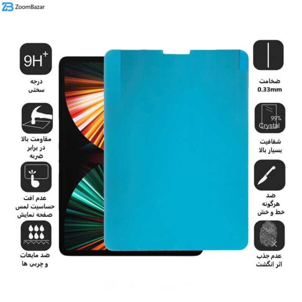 محافظ صفحه نمایش مات اپیکوی مدل Xundd Paper-Like مناسب برای تبلت اپل iPad Air 10.9 2022 / Air 4 / Air 5