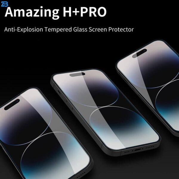 محافظ صفحه نمایش نیلکین مدل H Plus Pro مناسب برای گوشی موبایل اپل iPhone 14 Pro