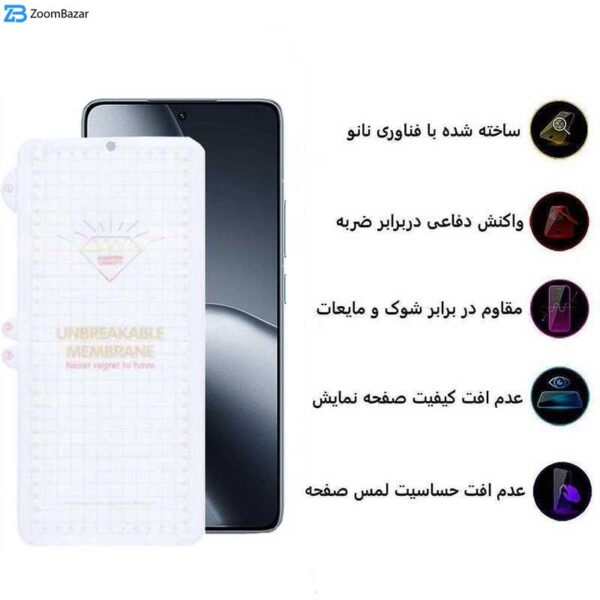 محافظ صفحه نمایش بوف مدل Hydrogel مناسب برای گوشی موبایل شیائومی 14T Pro / 14T / Redmi K70 Ultra