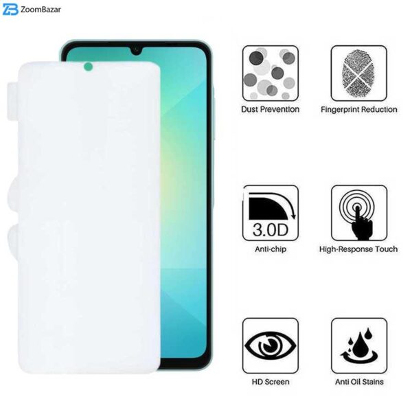 محافظ صفحه نمایش بوف مدل Hydrogel-Cover مناسب برای گوشی موبایل سامسونگ Galaxy A06/A06s/A05s/A05/F05