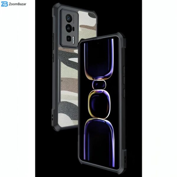 کاور ژاند مدل Xundd Camouflage مناسب برای گوشی موبایل شیائومی Poco F5 Pro /Redmi K60/ K60 Pro