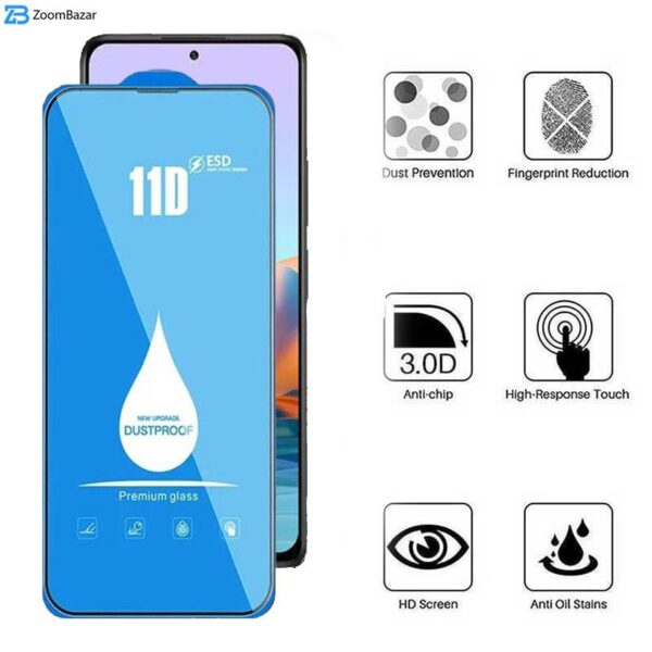 محافظ صفحه نمایش اپیکوی مدل Blue ESD مناسب برای گوشی موبایل شیائومی Redmi Note 10 Pro Max / Note 10 Pro 4G(Internationa) / Note 10 Lite / Note 10 Pro 4G (India)