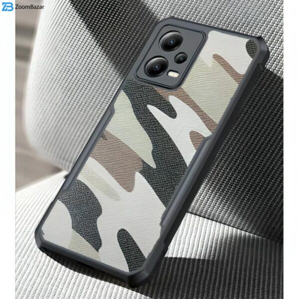 کاور ژاند مدل Xundd Camouflage مناسب برای گوشی موبایل شیائومی Poco X5 / Redmi Note 12 5G