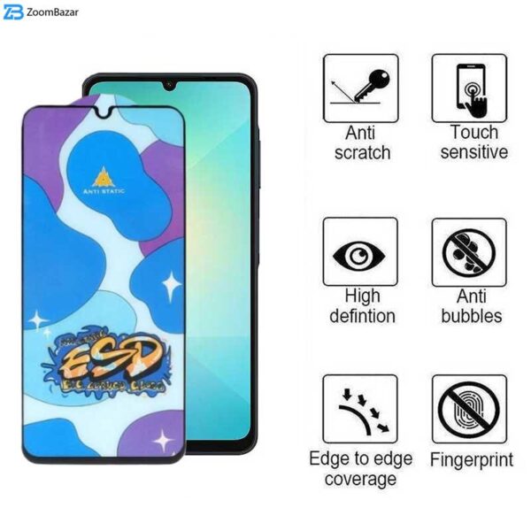 محافظ صفحه نمایش اپیکوی مدل Star ESD مناسب برای گوشی موبایل سامسونگ Galaxy A06/A06s/A05s/A05/F05