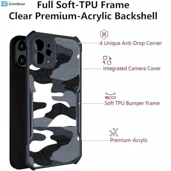 کاور ژاند مدل Xundd Camouflage مناسب برای گوشی موبایل اپل iPhone 11