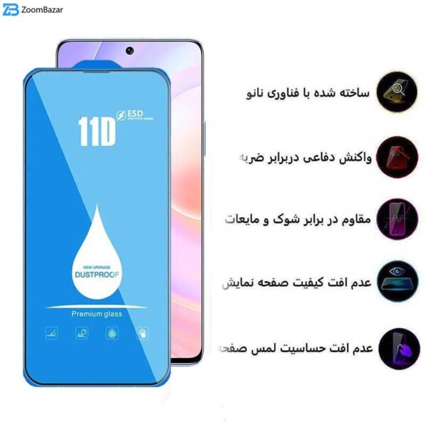 محافظ صفحه نمایش 11D اپیکوی مدل Blue ESD مناسب برای گوشی موبایل هوآوی Nova 9 SE/ Nova 10 SE/ Nova 11 SE/ Nova 12/ Nova 12 Lite/ Nova 12i/ Nova 12 SE/ honor 50 Se