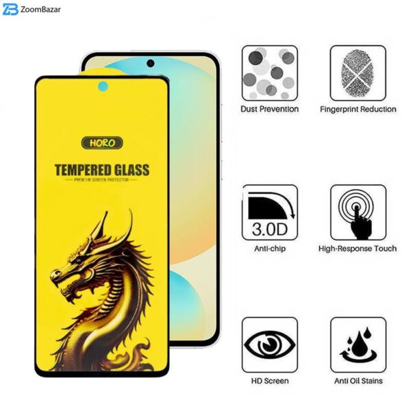 محافظ صفحه نمایش اپیکوی مدل Golden Dragon مناسب برای گوشی موبایل سامسونگ Galaxy S24 FE/ A55/ A35