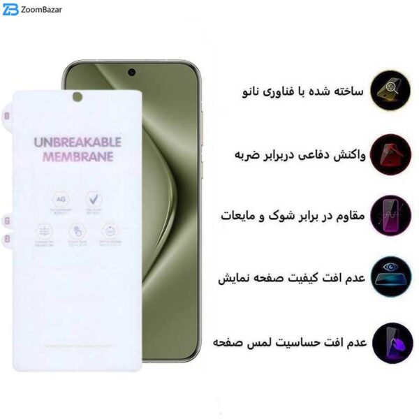 محافظ صفحه نمایش مات بوف مدل Hydrogel-Matte مناسب برای گوشی موبایل هوآوی Pura 70 Pro/ Pura 70 Ultra / Nova 12S/ Nova 12i