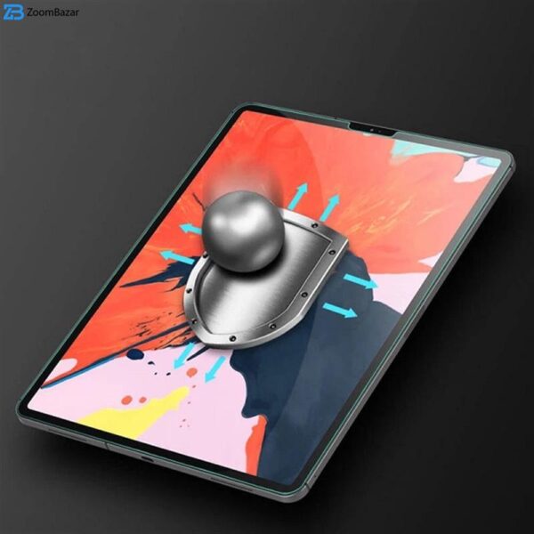 محافظ صفحه نمایش ژاند مدل Axe TEMPERED GLASS مناسب برای تبلت اپل 2022 ,2021 ,iPad Pro 12.9 / 2019, 2020