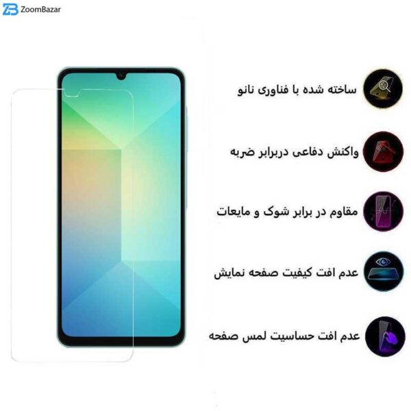 محافظ صفحه نمایش اپیکوی مدل Clear Pro مناسب برای گوشی موبایل سامسونگ Galaxy A06/A06s/A05s/A05/F05