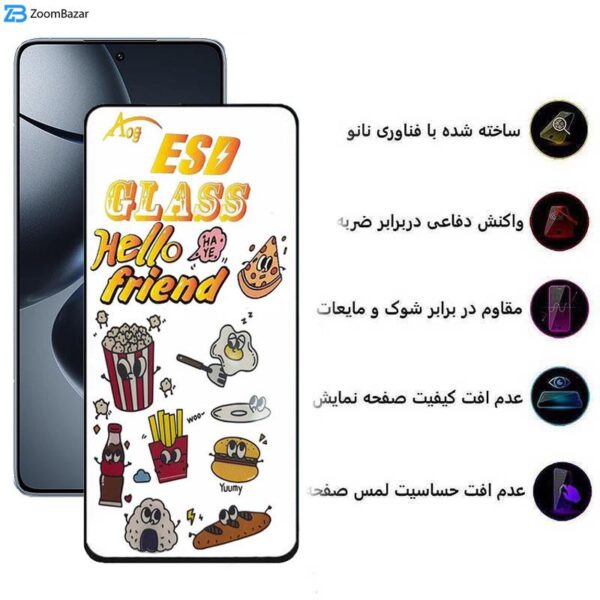 محافظ صفحه نمایش اپیکوی مدل ESD 2024 مناسب برای گوشی موبایل شیائومی 14T Pro / 14T / Redmi K70 Ultra