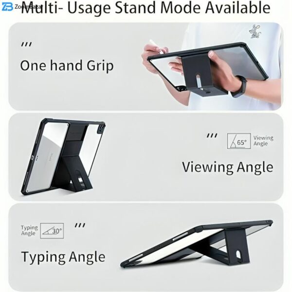 کاور ژاند مدل Xundd Stand Holder مناسب برای تبلت اپل iPad Pro 11 2022/ iPad Pro 11 2021/ iPad Pro 11 2020/ iPad Pro 11 2018