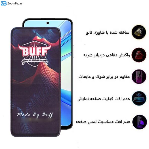 محافظ صفحه نمایش 5D بوف مدل Mountain مناسب برای گوشی موبایل آنر X7B