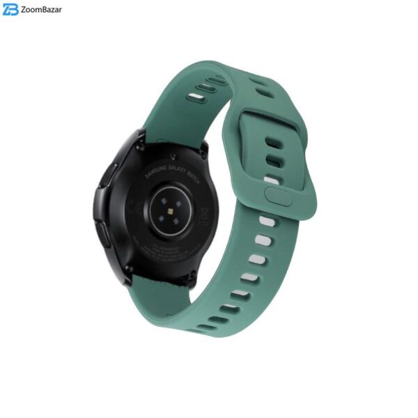 بند اپیکوی مدل LockSilky20 سایز 20mm مناسب برای ساعت هوشمند سامسونگ سری Galaxy Watch 4/5/5 Pro/6/ َActive1/2