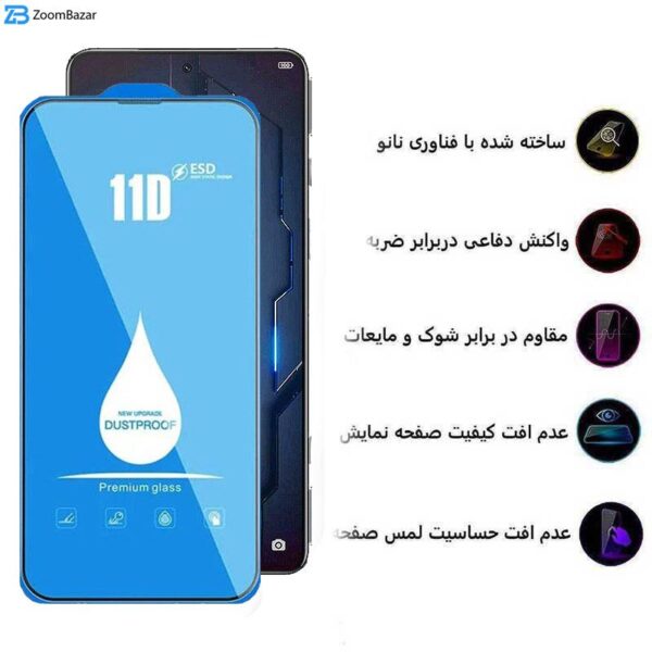 محافظ صفحه نمایش اپیکوی مدل Blue ESD مناسب برای گوشی موبایل شیائومی Black Shark 5 Pro/5/4Pro/4/3/3S