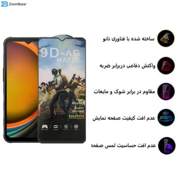 محافظ صفحه نمایش مات اپیکوی مدل Gaming1080 مناسب برای گوشی موبایل سامسونگ Galaxy A14 4G/5G /Xcover7