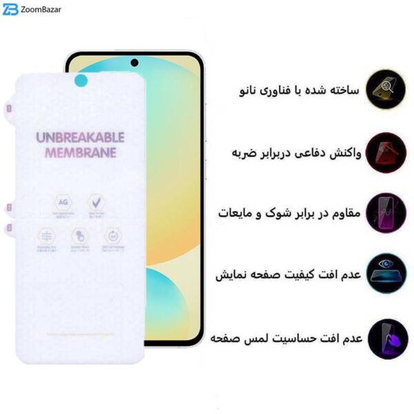 محافظ صفحه نمایش اپیکوی مدل Hydrogel-Matte مناسب برای گوشی موبایل سامسونگ Galaxy S24 Fe/ A55 /A35