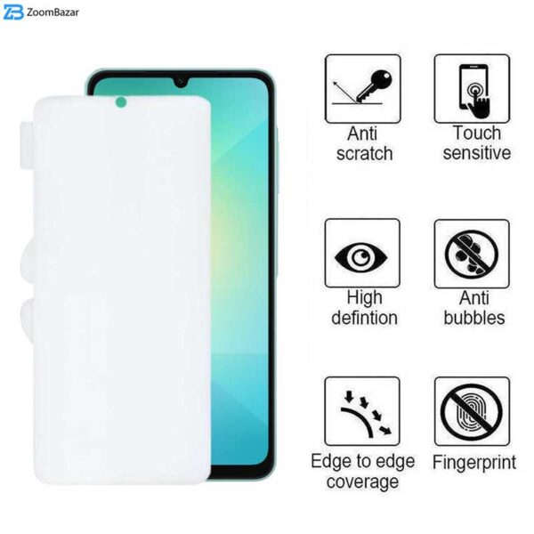 محافظ صفحه نمایش بوف مدل Hydrogel-Cover مناسب برای گوشی موبایل سامسونگ Galaxy A06/A06s/A05s/A05/F05