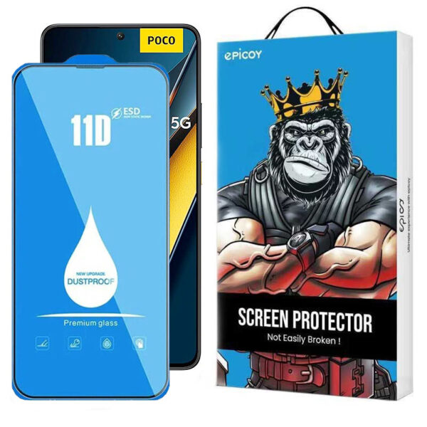 محافظ صفحه نمایش اپیکوی مدل Blue ESD مناسب برای گوشی موبایل شیائومی Poco X6 Pro/ X6/ M6 Pro 4G