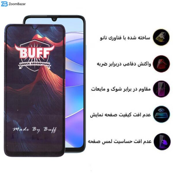 محافظ صفحه نمایش 5D بوف مدل Mountain مناسب برای گوشی موبایل آنر X7A