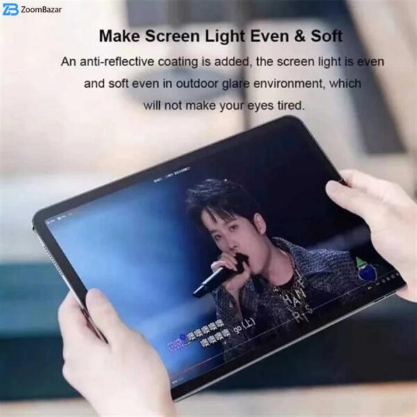 محافظ صفحه نمایش مات ژاند مدل -Paper like film مناسب برای تبلت اپل iPad 10.9 / Air 5