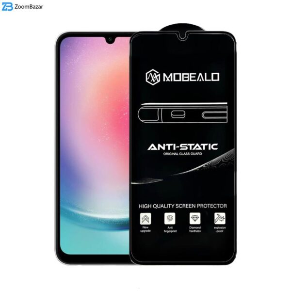 محافظ صفحه نمایش اپیکوی مدل Mobealo-AntiStatic مناسب برای گوشی موبایل سامسونگ Galaxy A25 5G / A24 4G / A15 4G/5G