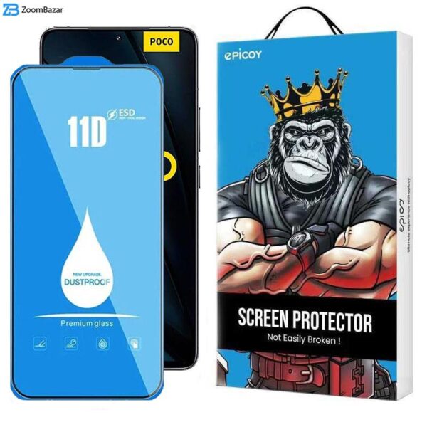 محافظ صفحه نمایش اپیکوی مدل Blue ESD مناسب برای گوشی موبایل شیائومی Poco F6 Pro/ Poco F6/ Redmi Turbo 3