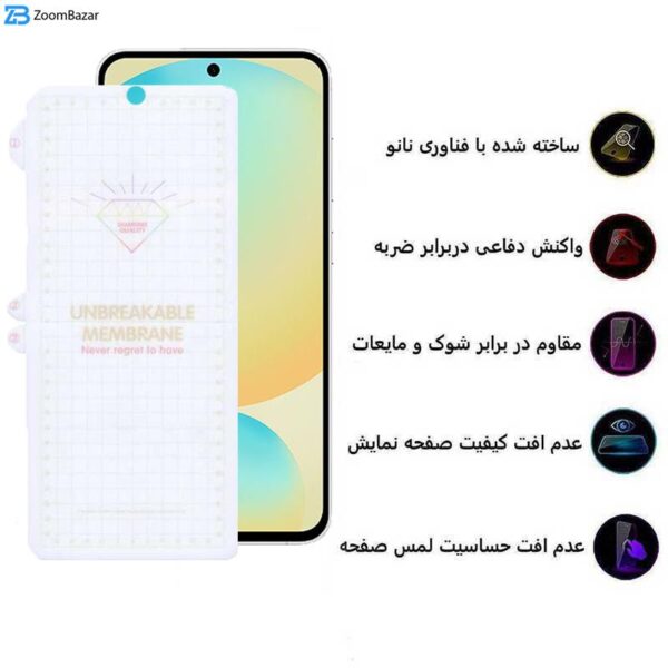 محافظ صفحه نمایش اپیکوی مدل Hydrogel مناسب برای گوشی موبایل سامسونگ Galaxy S24 Fe/ A55/ A35