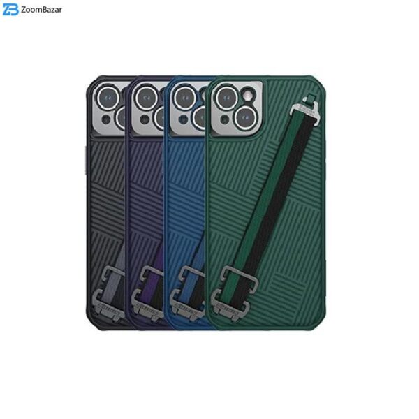 کاور نیلکین مدل Strap Band مناسب برای گوشی موبایل اپل iPhone 15 Plus/ 14 Plus