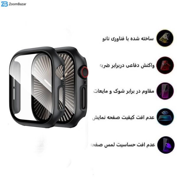 کاور اپیکوی مدل Cover Apple Watch مناسب برای اپل واچ سری 10 سایز 42 میلی متری