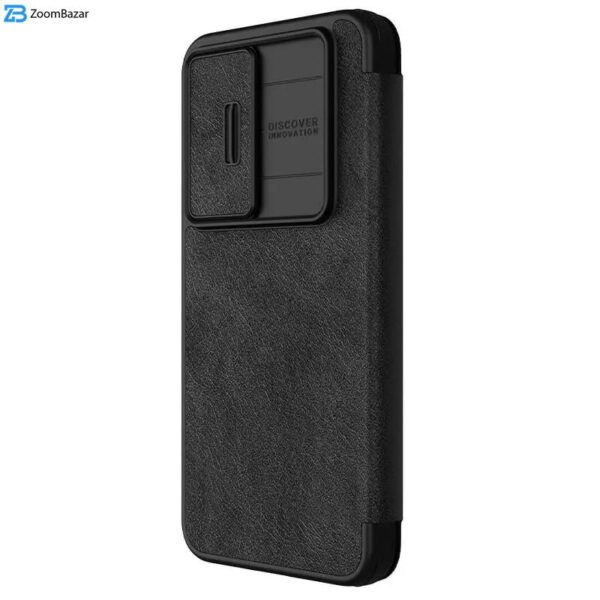 کیف کلاسوری نیلکین مدل Qin Pro Leather مناسب برای گوشی موبایل سامسونگ Galaxy S24 FE