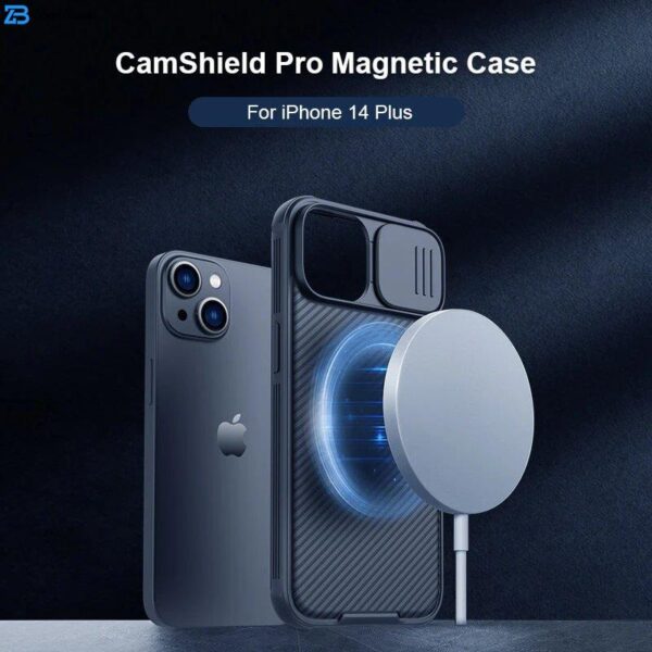 کاور نیلکین مدل CamShield Pro Magnetic مناسب برای گوشی موبایل اپل iPhone 15 Plus/ 14 Plus