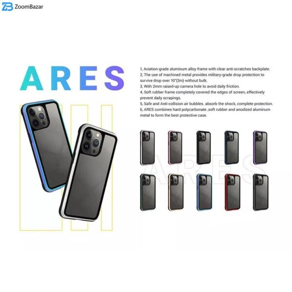 کاور کی -زد دوو مدل Ares مناسب برای گوشی موبایل اپل iPhone 15 Plus/ 14 Plus