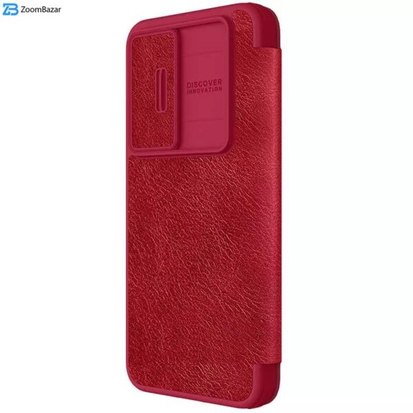 کیف کلاسوری نیلکین مدل Qin Pro Leather مناسب برای گوشی موبایل سامسونگ Galaxy S24 FE