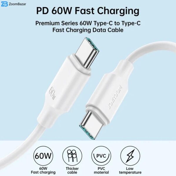 کابل USB-C مدل S-CC-060A9 طول 1 متر