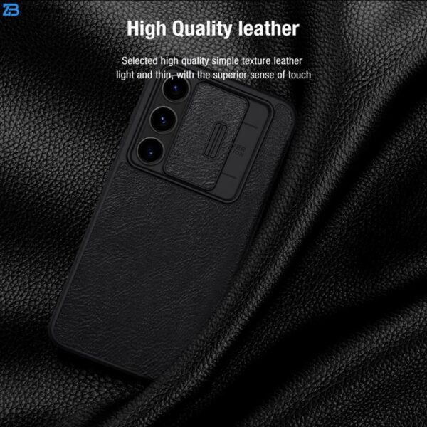 کیف کلاسوری نیلکین مدل Qin Pro Leather مناسب برای گوشی موبایل سامسونگ Galaxy S24 FE