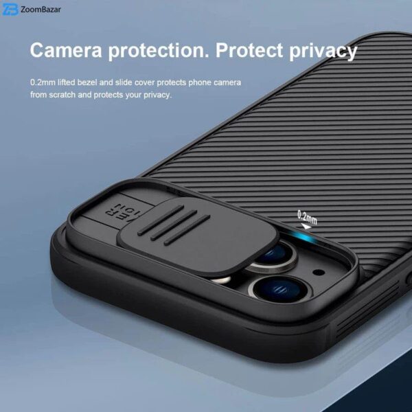 کاور نیلکین مدل Camshield Pro مناسب برای گوشی موبایل اپل iPhone 15 Plus/ 14 Plus