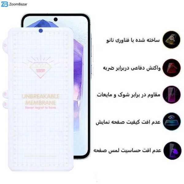 محافظ صفحه نمایش اپیکوی مدل Hydrogel مناسب برای گوشی موبایل سامسونگ Galaxy A55 / A35/Nova8/9