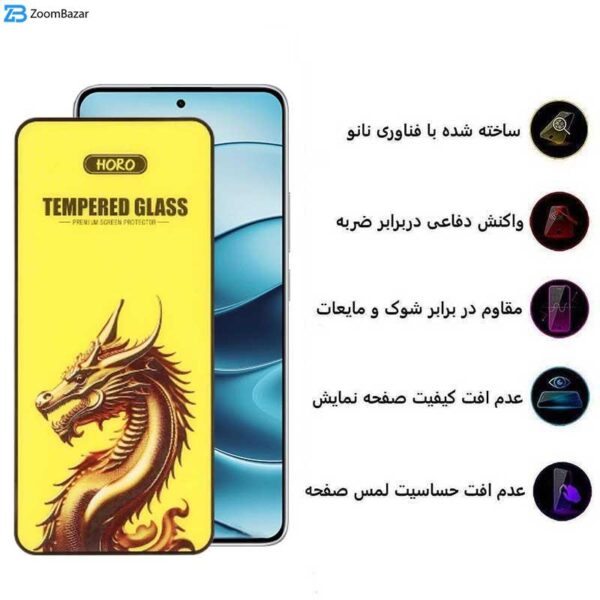 محافظ صفحه نمایش اپیکوی مدل Golden Dragon مناسب برای گوشی موبایل شیائومی Redmi Note 14 / Note 14 Pro