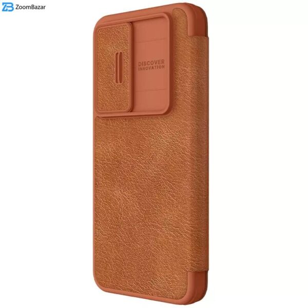 کیف کلاسوری نیلکین مدل Qin Pro Leather مناسب برای گوشی موبایل سامسونگ Galaxy S24 FE