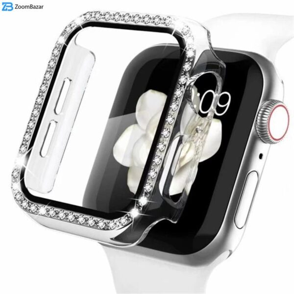 کاور اپیکوی مدل Diamond Cover Apple Watch مناسب برای اپل واچ سری 10 سایز 42 میلی متری