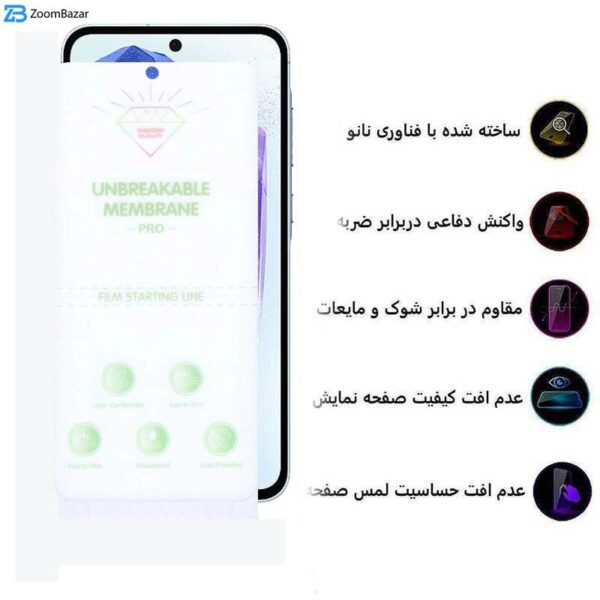 محافظ صفحه نمایش اپیکوی مدل Hydrogel Film مناسب برای گوشی موبایل سامسونگ Galaxy S24 Fe/ A55/ A35