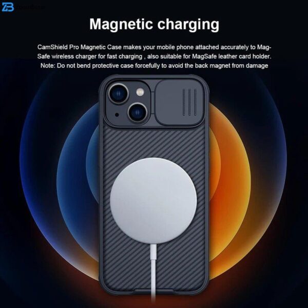 کاور نیلکین مدل CamShield Pro Magnetic مناسب برای گوشی موبایل اپل iPhone 15 Plus/ 14 Plus